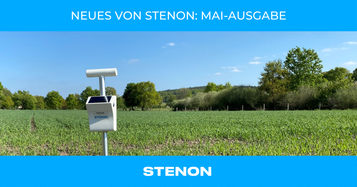 Stenon Newsletter Mai - Farmlab auf Feld mit Gras
