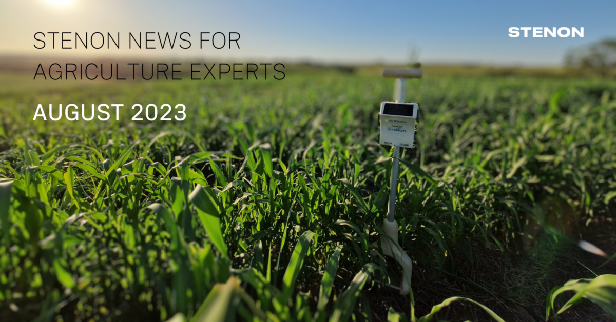 Stenon News for Agriculture Experts – August 2023