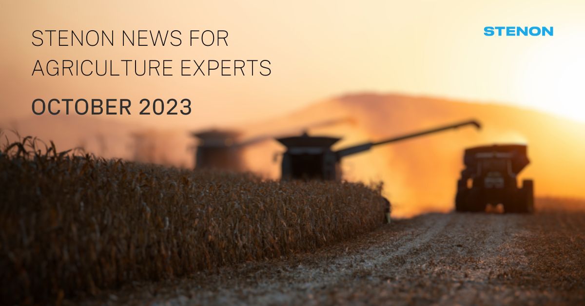 Stenon News for Agriculture Experts – October 2023